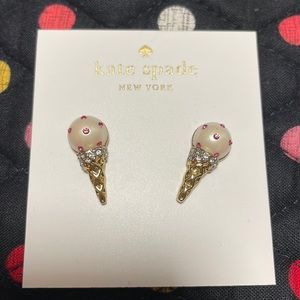 Adorable Kate Space Ice Cream earrings
